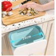 HOME USE κάδος απορριμμάτων 9lt 26x16x29cm γκρί HUH-0152